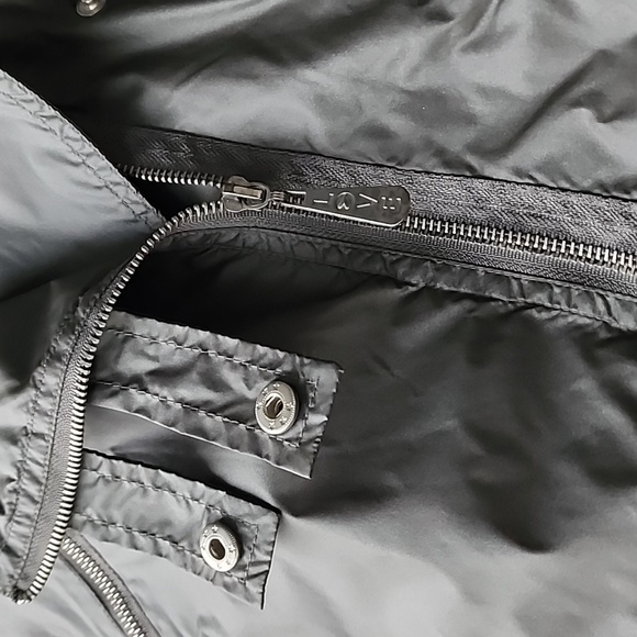 Vintage Morgan Lightweight Biker Style Windbreaker Roll Up Sleeves Jacket - Picture 3 of 9